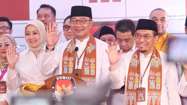 Maju di Pilgub Jakarta 2024, Ridwan Kamil-Suswono Siap Rangkul Persija dan Jakmania